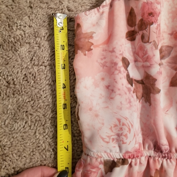 Spring,graduation wedding floral lace dress - Picture 5 of 6